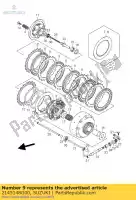 2145148G00, Suzuki, plaat, koppeling dr suzuki vzr 1800 2006 2007 2008 2009, Nieuw