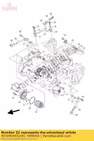 90109065G200, Yamaha, bolt yamaha wr yfz yz 250 400 426 450 1998 1999 2000 2001 2002 2003 2004 2005 2007, New