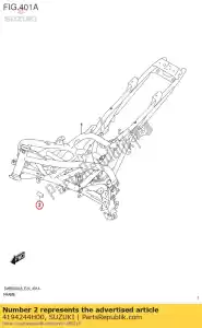 suzuki 4194244H00 spacer, in? - Dół