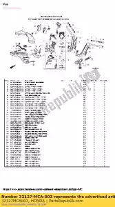 honda 32127MCA003 nessuna descrizione disponibile al momento - Il fondo