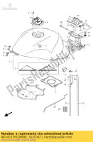 4410015HG0RB5, Suzuki, tank, brandstof suzuki gsx 1300 2015, Nieuw