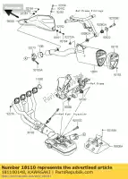 181100148, Kawasaki, silenciador final del cuerpo kawasaki klz versys a 1000 , Nuevo