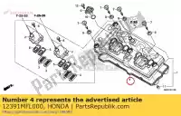 12391MFL000, Honda, joint, couvercle de culasse honda  cbr 1000 2008 2009 2010 2011 2012 2013 2017 2018 2019, Nouveau