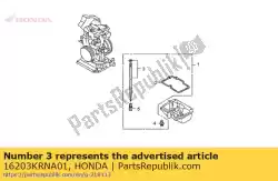 Tutaj możesz zamówić zestaw igie?, jet (nkbt) od Honda , z numerem części 16203KRNA01: