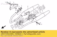 18373461000, Honda, Band, ex. pipe honda ca rebel  cb hornet f cmx c twofifty super dream td cbx cb125td cb250 ca125 cmx250c 125 250 , New