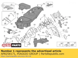 Aprilia AP8258171, Batterij hoes, OEM: Aprilia AP8258171