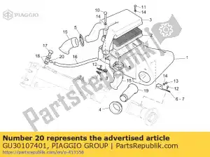 Piaggio Group GU30107401 joint - Bottom side