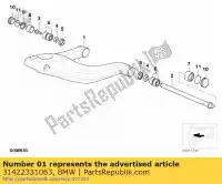 31422331063, BMW, trailing arm bmw  1200 1997 1998 1999 2000 2001 2002 2003 2004, New