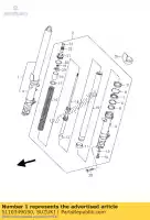 5110349G90, Suzuki, amortisseur assy, ??fro suzuki gsf bandit s sa  a gsf1250nsnasa gsf1250nassa 1250 , Nouveau