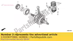 Aqui você pode pedir o descrição não disponível em Honda , com o número da peça 13103KYY900: