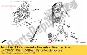 honda 14670KYY901 pas de description disponible - La partie au fond