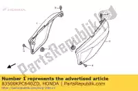 83500KPC640ZD, Honda, copertina, r. lato * nh1 * honda xl varadero v xl125v 80kmh 125 , Nuovo