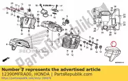 Ici, vous pouvez commander le cover comp., rr. L. Au-dessus de la tête auprès de Honda , avec le numéro de pièce 12390MFRA00: