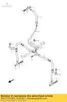 5927107G00, Suzuki, braçadeira, freio fr suzuki lt z400 quadsport limited z400z 400 , Novo