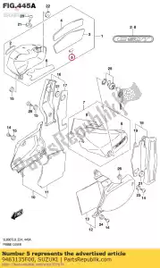 Suzuki 9463135F00 modanatura - Il fondo