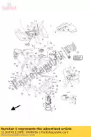 11DXF41110P8, Yamaha, fuel tank comp       mwm4 yamaha xt 660 2015, New