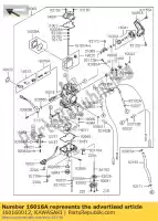 160160012, Kawasaki, plunger kx250-n1 kawasaki kx 250 2004 2005, New