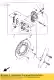 Caliper assy (left) Yamaha 4ES2580T1000