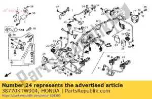 honda 38770KTW904 unit comp,pgm-fi/ - Bottom side