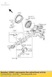 Here you can order the bracket from Suzuki, with part number K230620016: