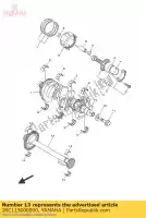 1RC115000000, Yamaha, Balancer assy yamaha  mt xsr 850 900 2014 2015 2016 2017 2018 2019, Nieuw