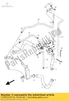 1785235F10, Suzuki, mangueira, radiador suzuki gsx r 600 750 2000 2001 2002 2003, Novo