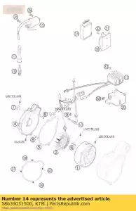 ktm 58639031500 cdi 640 adv./enduro 06 - Lado inferior