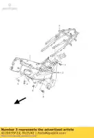 4120035F24, Suzuki, rail, stoel suzuki gsx r1000 r600 r750 r600z 1000 600 750 , Nieuw