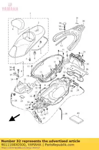 yamaha 9011108X0500 ?ruba - Dół