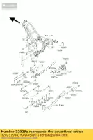 320291944, Kawasaki, bracket-engine kawasaki kx  k kdx h kx250 kdx200 250 200 , New