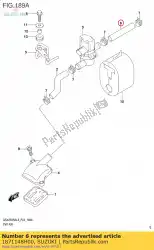 Qui puoi ordinare tubo flessibile, 2a aria cl da Suzuki , con numero parte 1871148H00: