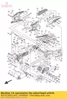 901010801300, Yamaha, parafuso, hexágono 1162148300 yamaha  fz mt tdm xjr xp xsr xvs yfz r yzf r 500 530 560 600 660 700 800 850 890 900 1000 1300 1670 2006 2007 2008 2009 2010 2011 2012 2013 2014 2015 2016 2017 2018 2019 2020 2021, Novo