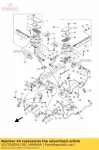 yamaha 1D7258541100 diaframma, serbatoio - Il fondo