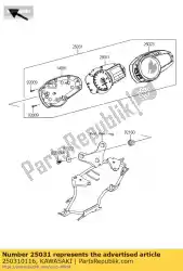 Tutaj możesz zamówić zestaw mierników, tacho i lcd zr1000b7f od Kawasaki , z numerem części 250310116: