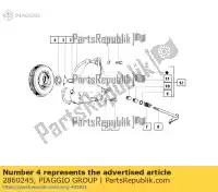 2860245, Piaggio Group, colar de embreagem ape piaggio vespa vin: zapc80000, motor: c000m zapc80000 50 1997 1998 1999 2000 2001 2002 2003 2004 2005 2006 2007 2008 2009 2010 2011 2012 2013 2014 2015 2016 2017 2018 2019 2020 2021 2022, Novo