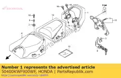 Aquí puede pedir agarre, rr * nh1 * de Honda , con el número de pieza 50400KWF900WF: