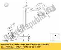 16117686297, BMW, gasket bmw  1200 1996 1997 1998 1999 2000 2001 2002 2003 2004, New