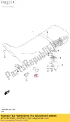 Aquí puede pedir cojín, asiento de Suzuki , con el número de pieza 4514943500: