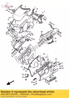 46X283760100, Yamaha, tagliare yamaha fz 600, Nuovo