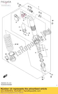 suzuki 6213649HE0 o ring - Onderkant