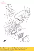 901670500300, Yamaha, schroef, tikken yamaha vp yp 250 300 2005 2006 2007 2008 2009 2010 2011 2012 2013 2014 2015 2016, Nieuw