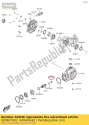 Tutaj możesz zamówić ? O? Ysko igie? Kowe, 14x20x12 kvf300 od Kawasaki , z numerem części 92046Y007: