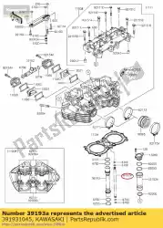 Tutaj możesz zamówić rura-olej ej650-a1 od Kawasaki , z numerem części 391931045: