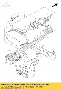 suzuki 0932106023 cushion - Bottom side