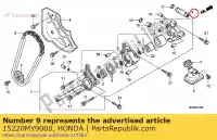 15220MY9000, Honda, soupape ass., décharge honda  cb cbf gl 500 1800 1995 1996 1997 1998 1999 2000 2001 2002 2003 2004 2005 2006 2007 2008 2009 2010 2012 2013 2017, Nouveau