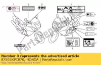 87505KPC870, Honda, aucune description disponible pour le moment honda xl 125 2010 2011, Nouveau