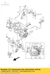 Qui puoi ordinare tubo, carburante da Suzuki , con numero parte 1368010F00: