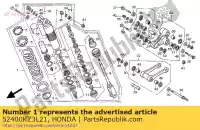 52400KZ3L21, Honda, cuscino, posteriore honda cr  r cr250r 250 , Nuovo