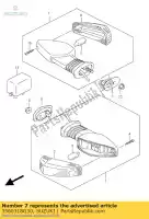 3560318G30, Suzuki, gruppo lampada, posteriore suzuki gsx r1000 1000 , Nuovo