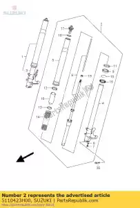 suzuki 5110423H00 damper assy, ??fro - Il fondo